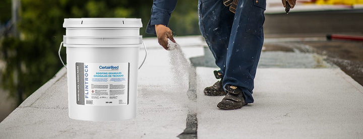 CertainTeed FlintRock Granules Weathered Wood