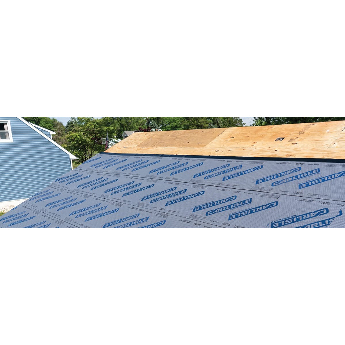 Carlisle WIP 250 Multi-Purpose High-Temperature Underlayment Black 36" x 66'