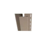 CertainTeed Vinyl H-Bar Colonial White 3/8" x 12' 6"