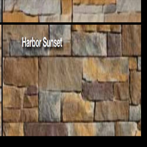 CertainTeed STONEfaçade Ledgestone Panel Harbor Sunset