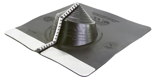 DMI Master Flash EMC Retrofit Pipe Boot Flashing Black 0" to 5-3/8" #101