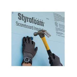 DOW Styrofoam Brand Scoreboard EPS Insulation 2" x 4' x 8'