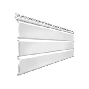 Royal Exterior Portfolio Vinyl T4 Soffit 01 Aspen White 12" x 12' Solid