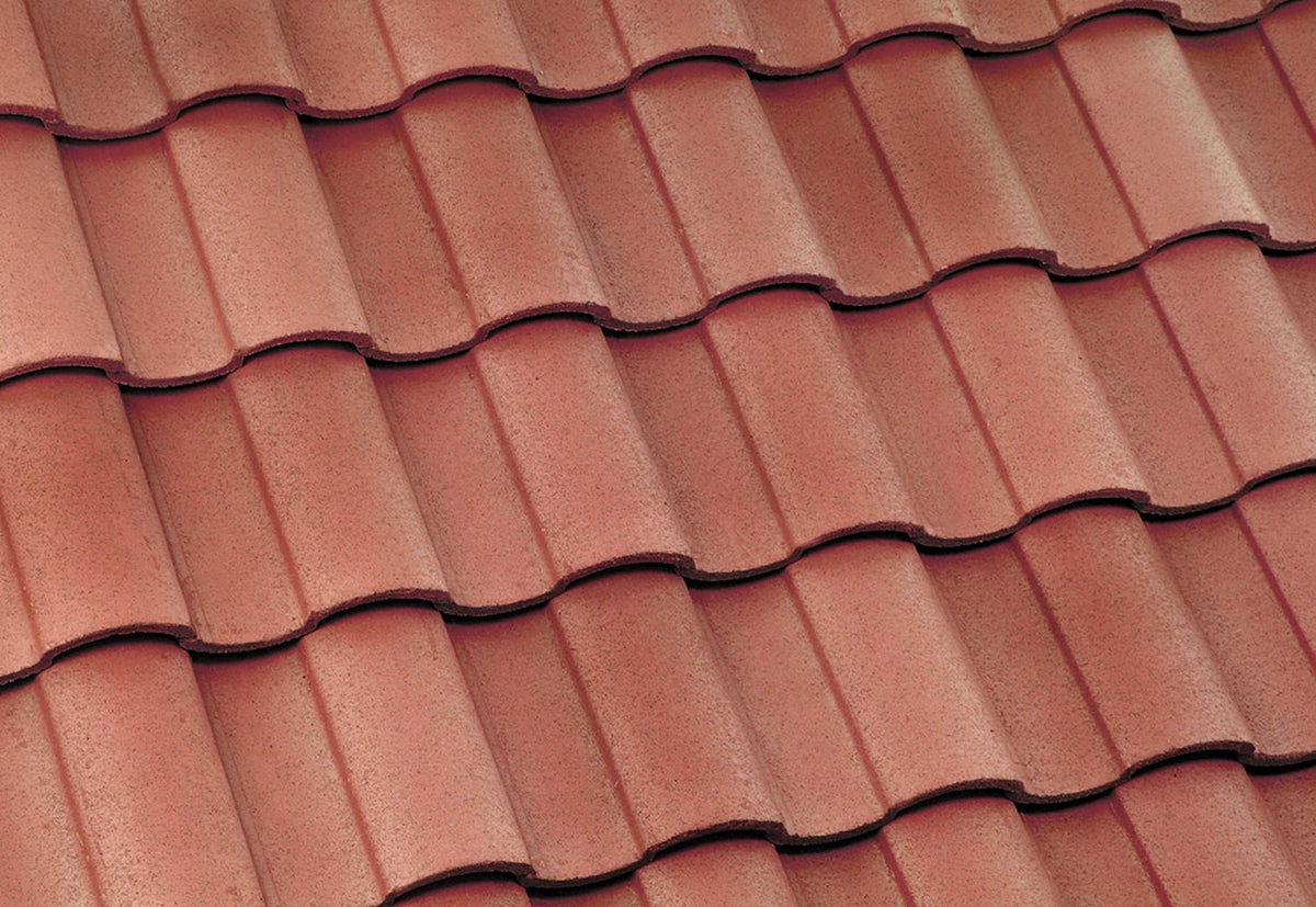 Eagle Capistrano Light Weight Concrete Field Tile Kona Red Range