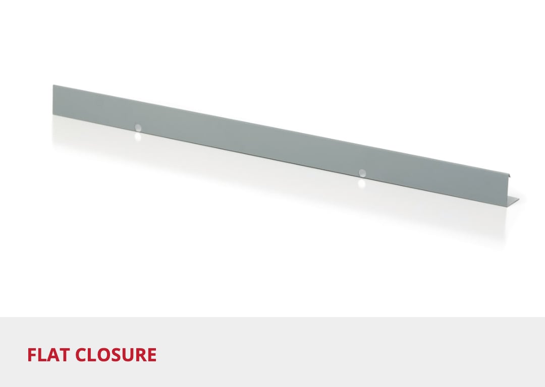 Eagle Flat Galvanized Bird Stop Gray