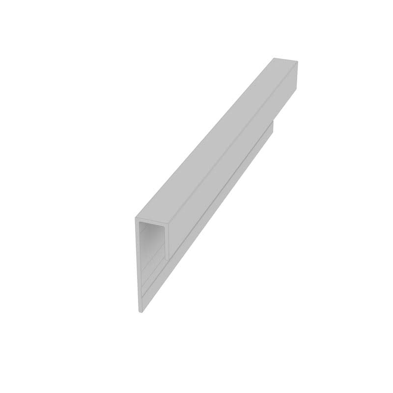 EasyTrim EZ 9 Horizontal Soffit J 5/16" Panel Trim Primed