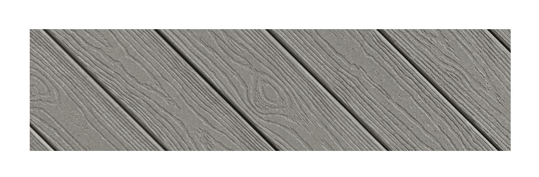 Envision Evergrain Square Edge Deck Board Cape Cod Gray 1" x 6" x 12'