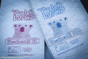 Polar WeatherAll XL Fanfold 1/2" x 4' x 50' without Knife