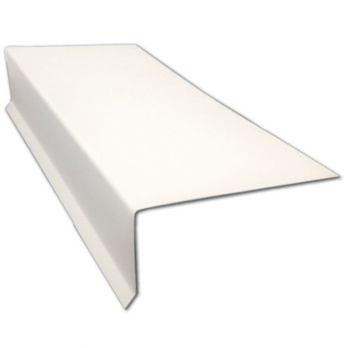 FlashCo FlashEdge TPO Coated Clad Metal Drip Edge White 4" x 4"