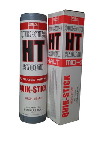 GAF QUIK-Stick Self Adhered High Temp Underlayment 2 Square/Roll Gray