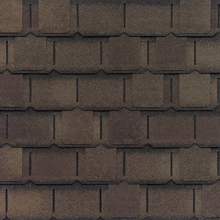 GAF Camelot II Shingles Barkwood
