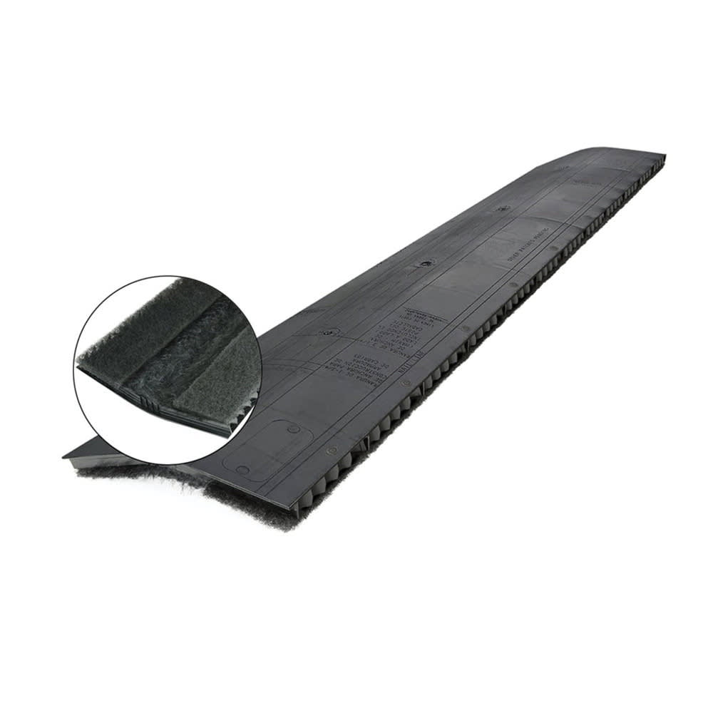 GAF Cobra Hip Vent with Filter Black 11-1/2" x 4'