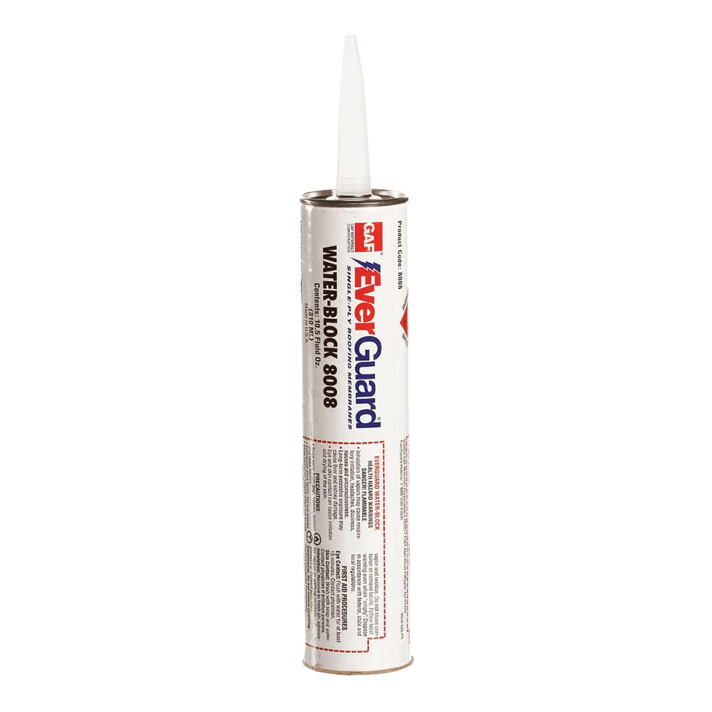 GAF EverGuard Water‑Block Mastic Gray 10 oz
