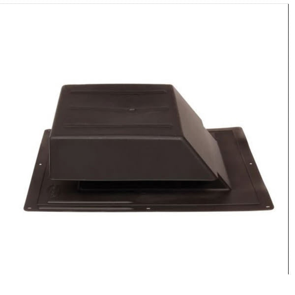 GAF Master Flow IR65 Plastic Slant Back Black 20 1/4" x 18" x 5-7/8"
