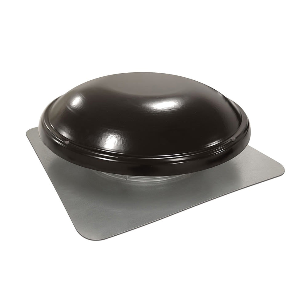 GAF Master Flow Power Attic Vent ERV Roof Mount with Thermostat Black 1000 CFM