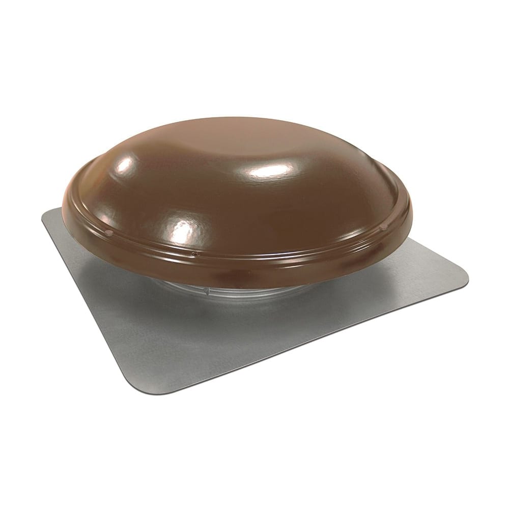 GAF Master Flow Power Attic Vent ERV Roof Mount with Humidistat & Thermostat Brown 1250 CFM