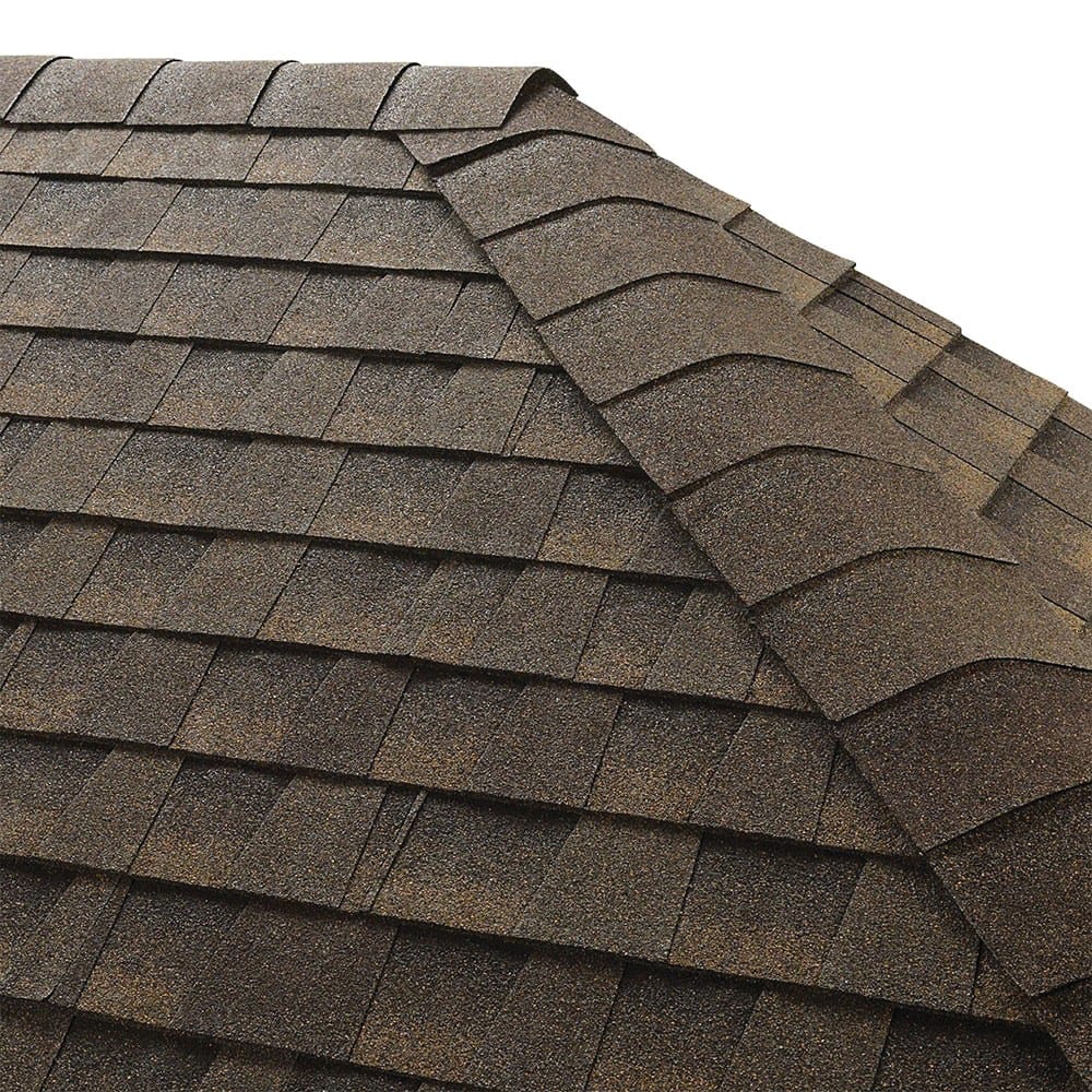 GAF Seal-A-Ridge Cool Ridge Cap Shingles Antique Slate