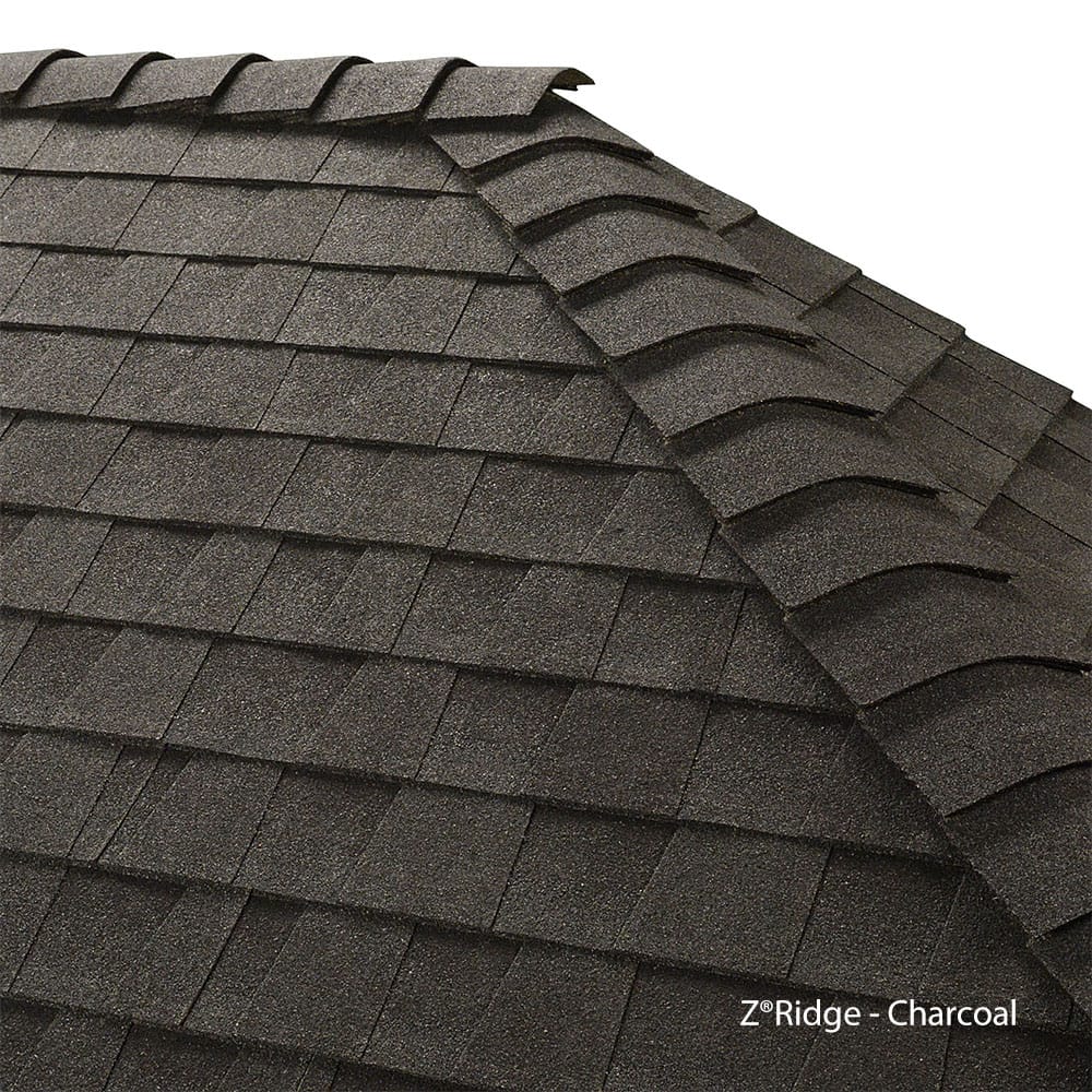 GAF Z-Ridge Hip & Ridge Charcoal