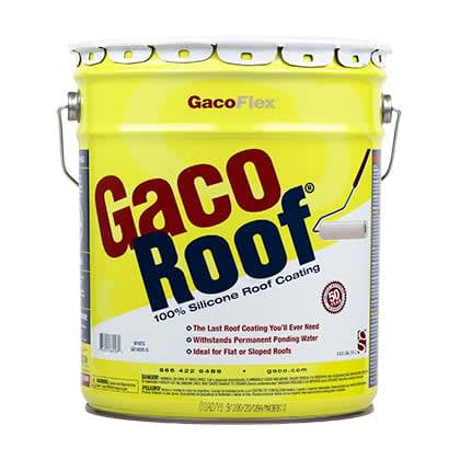 Gaco GacoRoof Silicone Roof Coating Black 1 gal