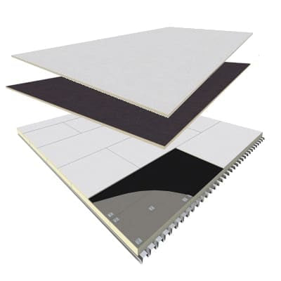 Hunter H-Shield CG Flat ISO 0.5" x 4' x 8'