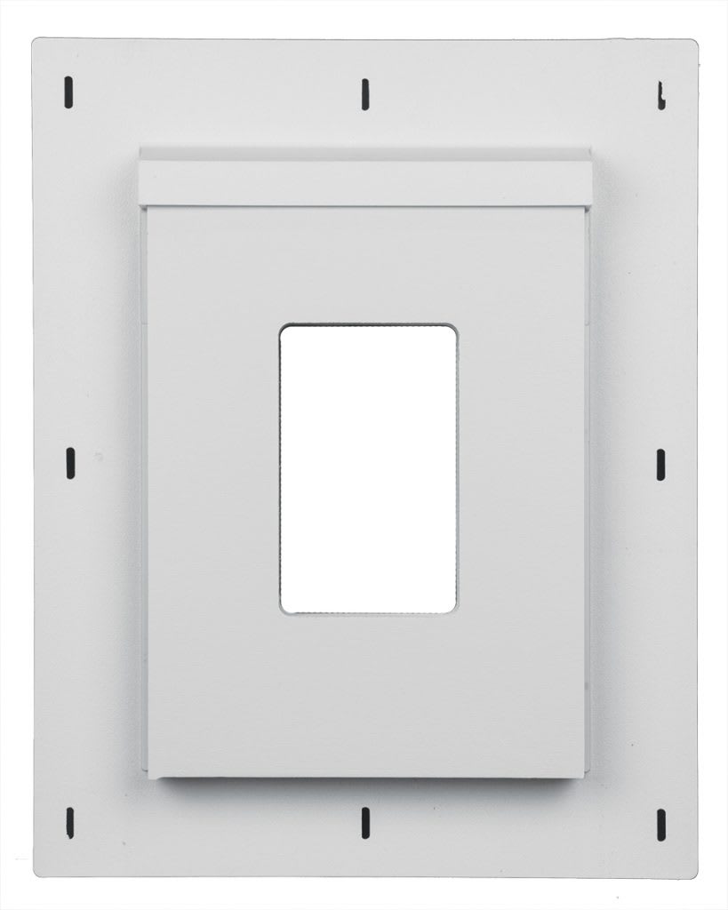 Mid-America SturdiMount Receptacle Mount Artic White 6" x 8-1/2"