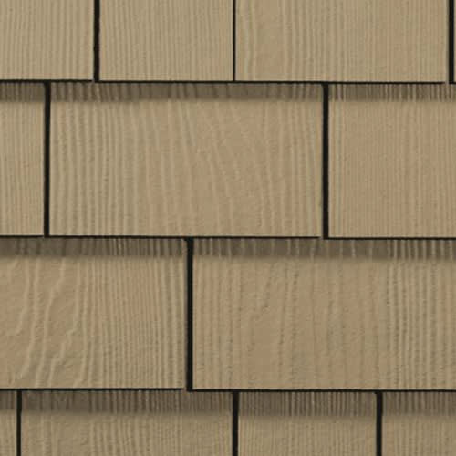James Hardie Straight Edge Shingle HZ5 Khaki Brown 1/4" x 15-1/4" x 48"