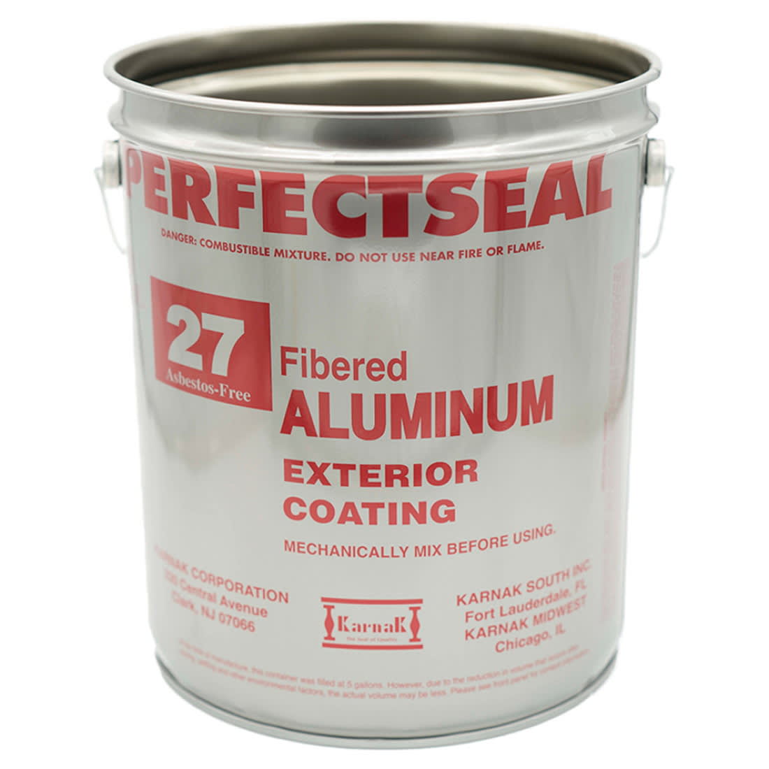 Karnak 27 Perfectseal Fibered Aluminum Roof Coating 5 gal