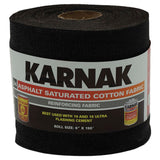 Karnak 34 Utility Grade Asphalt Fabric Black 4" x 150'