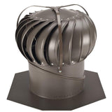 Lomanco Aluminum Externally Braced Whirlybird Turbine Weathered Bronze 12" x 17-5/8"