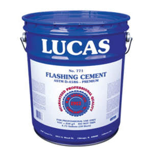 RM Lucas #771 Premium Flashing Cement 1 gal Mid-Season Grade