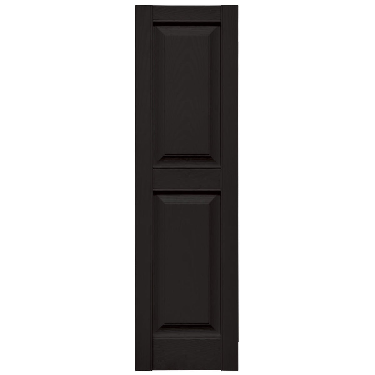 Mid-America Quarter Round Raised Panel Arch Tops 002 Black