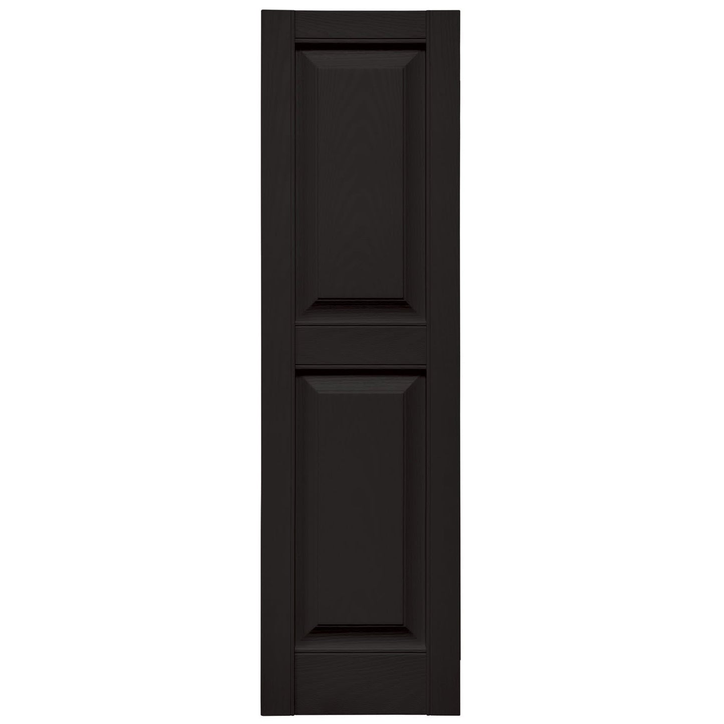 TopShield Raised Panel Shutters 027 Burgundy Red 12" x 43"