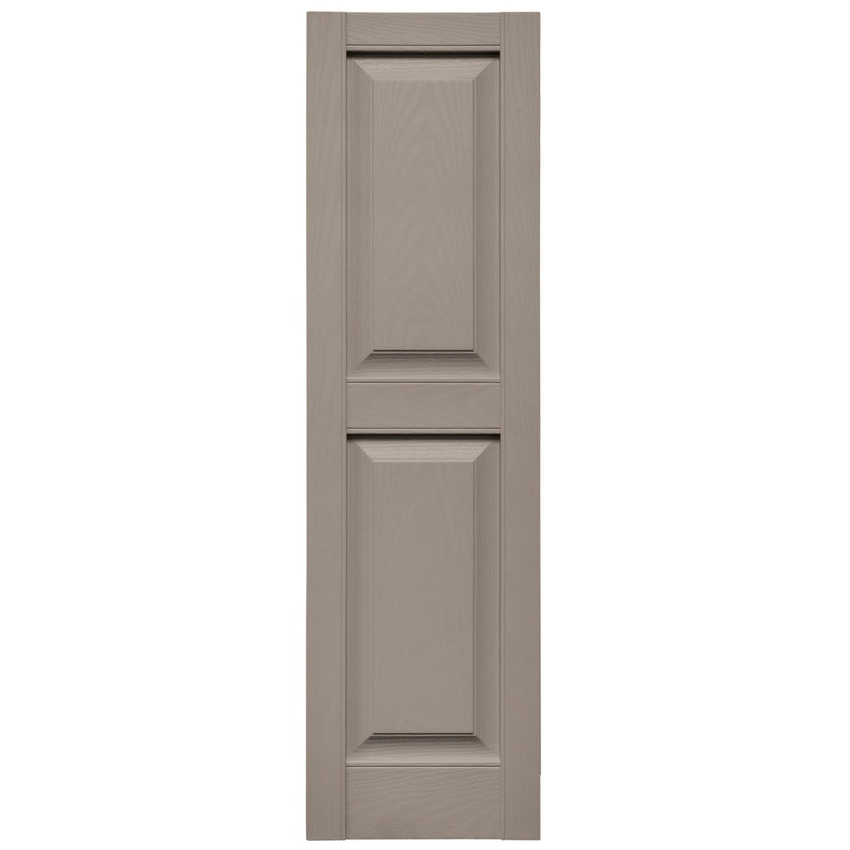 TopShield Raised Panel Shutters 001 White 12" x 31"