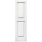 Mid-America Standard Raised Panel Shutter with Shutter-Loks & Screws 008 Clay 14-3/4" x 35"