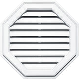 TopShield Vinyl Octagon Gable Vent 001 White 22"