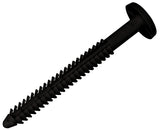Mid-America Shutter-Lok Fasteners 002 Black 12/Bag
