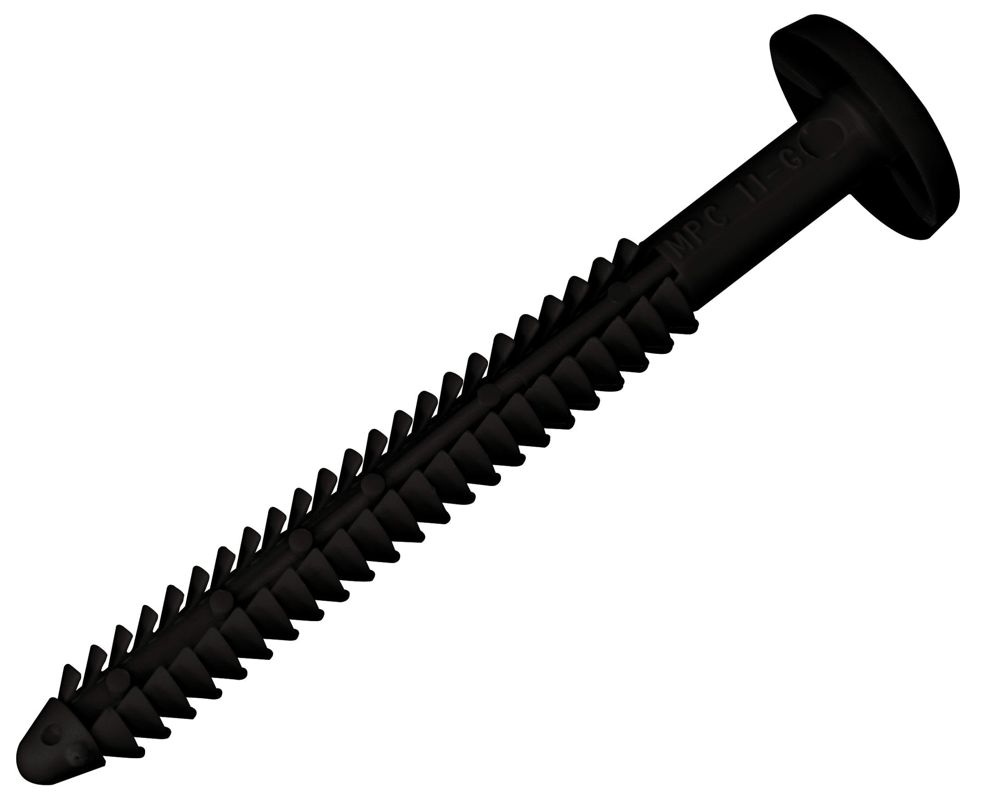 Mid-America Shutter-Lok Fasteners 002 Black 12/Bag
