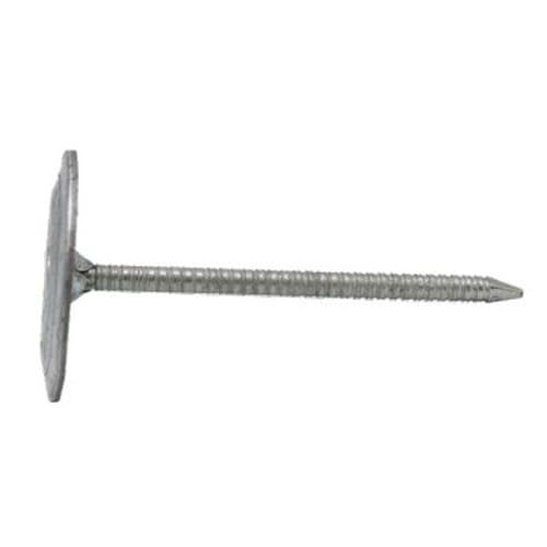 Round Metal Cap Nails 1" 3 lb