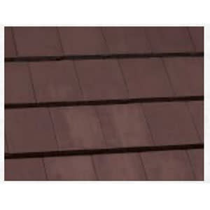 Boral Saxony 900 Slate Concrete Rake Natural Brown