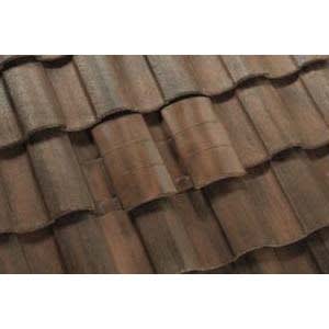 O'Hagin Galvanized US Tile 1-Piece "S" Vent Mill 1/4" Mesh 4" Flange