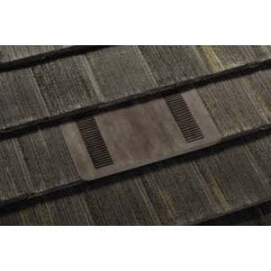 O'Hagin Universal Flat Profile Galvanized Tile Vent Mill 1/4" Mesh, 2" Flange