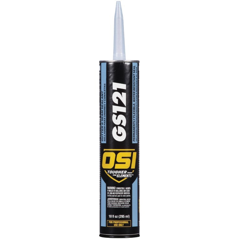 OSI GS121 Gutter Seal 5 oz Aluminum