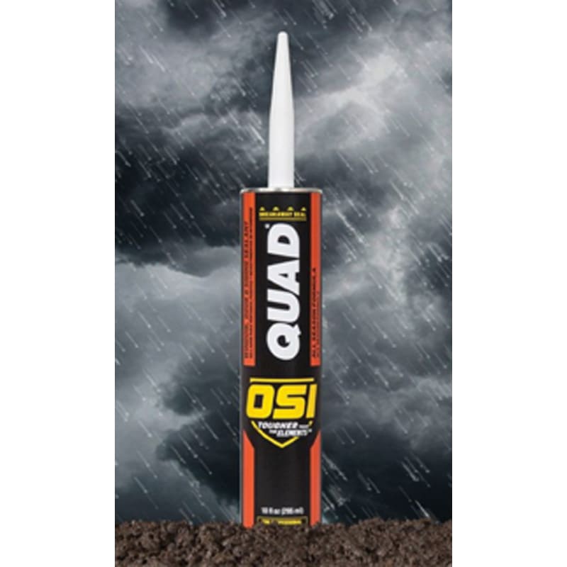 OSI QUAD Caulk 001 White 10 oz