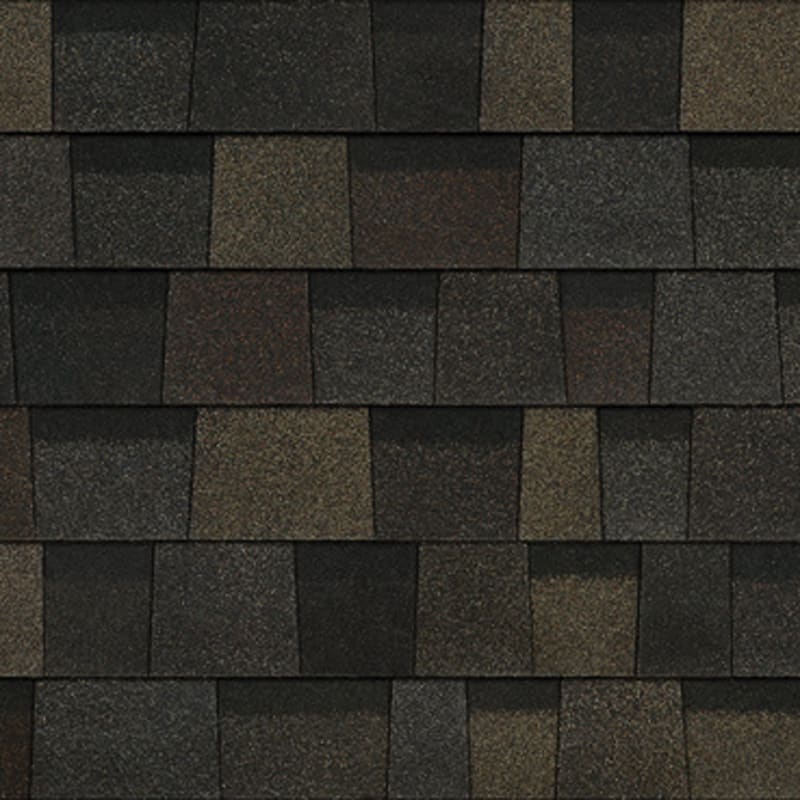 Owens Corning TruDefinition Duration FLEX AR IR Shingles Designer Black Sable