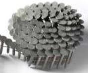 15 Degree Hot Dipped Ring Shank Coil Nails Wire Weld 1-1/4" 48/Box