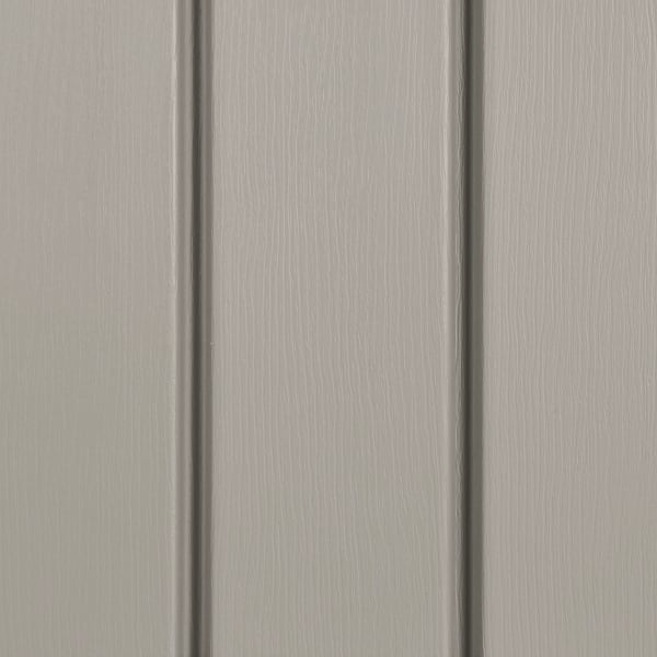 CertainTeed Ironmax Woodgrain D5 Soffit & Vertical Siding Granite Gray 10" x 12' Vented
