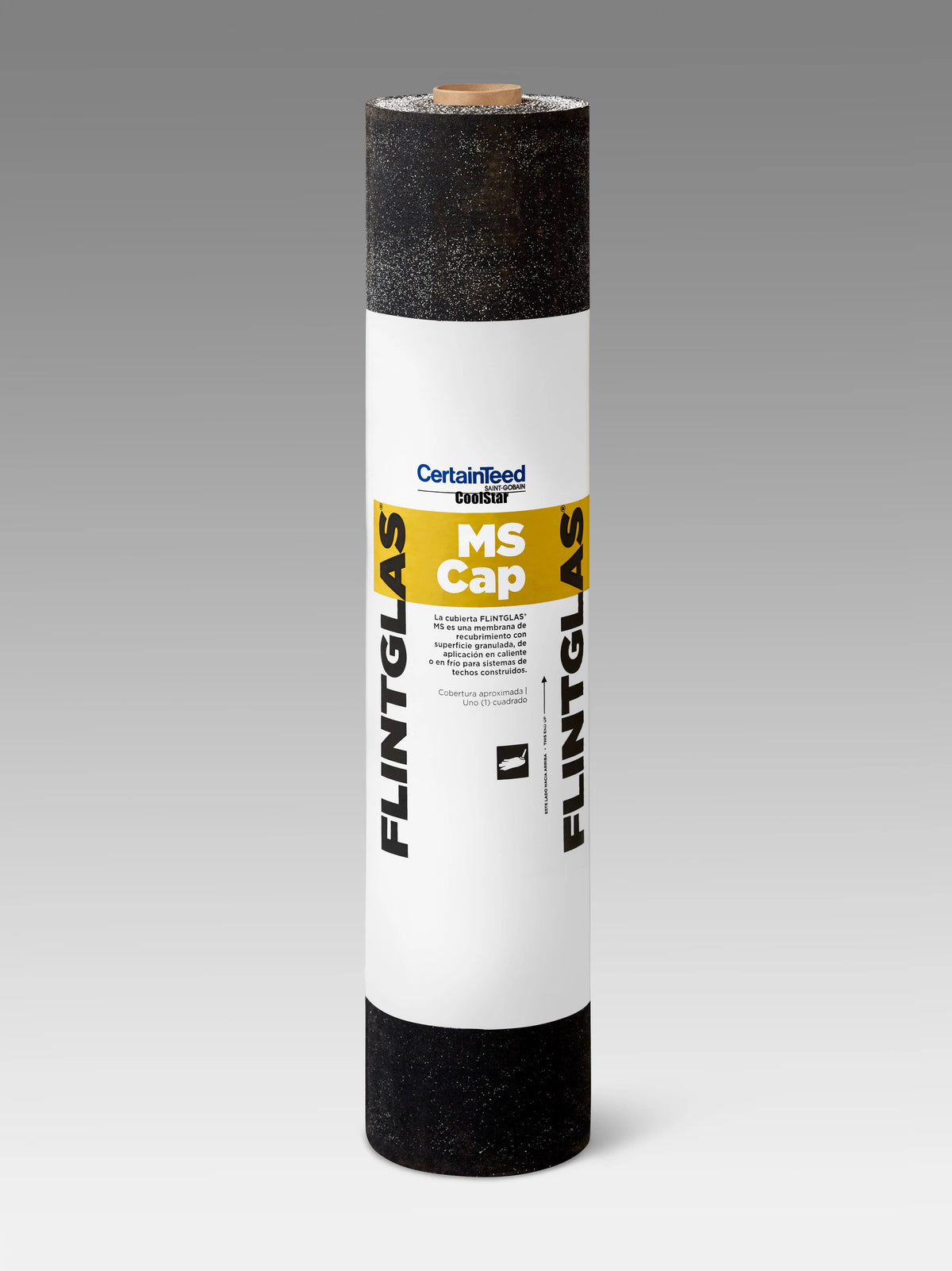 CertainTeed Flintglas MS Cap Sheet Coolstar White