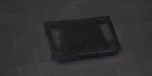 O'Hagin Fire&Ice Low Profile Tapered Composition Shingle Vent Black 1/8" Mesh 4" Flange