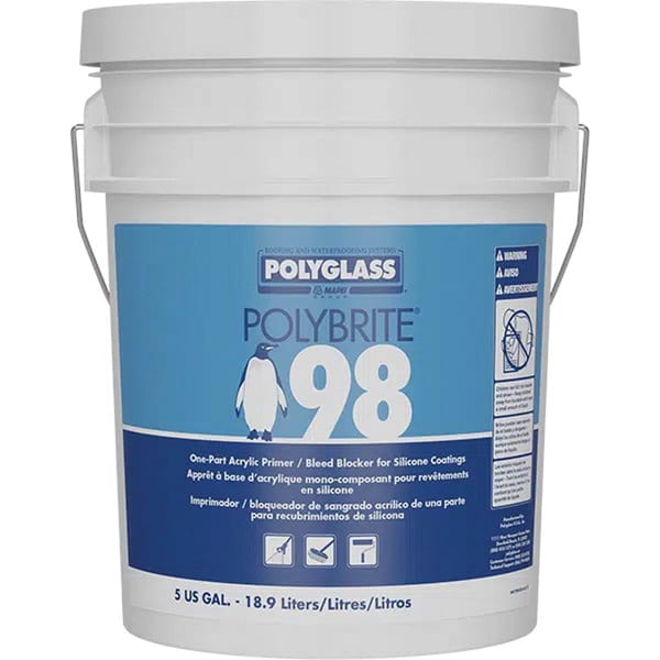 Polyglass PolyBrite 98 One-Part Acrylic Primer
