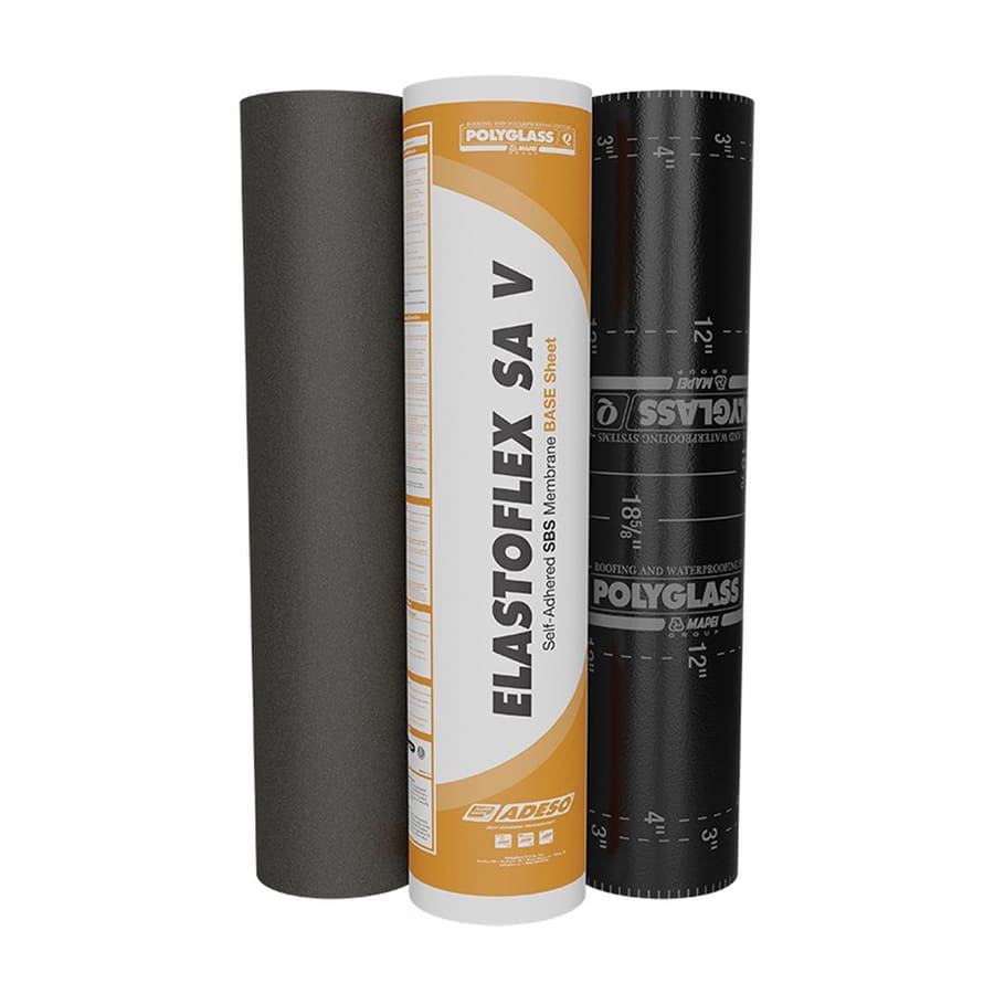 Polyglass Elastoflex SA V SBS Base Black 39-3/8" x 65' 8"